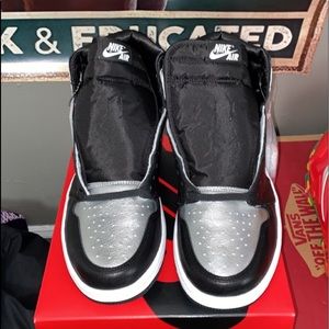 Jordan 1 high Silver Toe